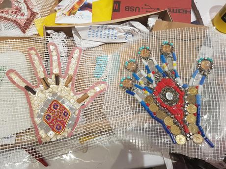 Mosaico Mural en Barcelona (I) Mosaico Mural en Barcelona (I)