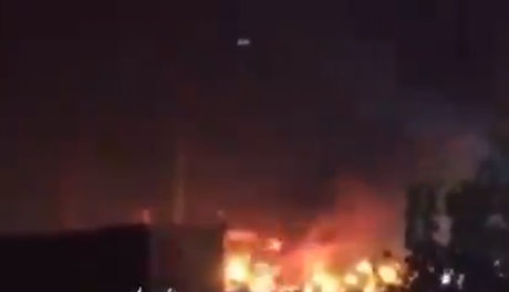 Reportan fuerte explosión en Teherán