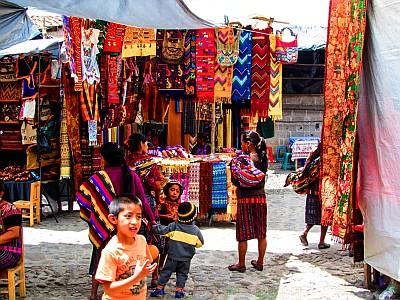 Mercado de Chichicastenango. Guatemala