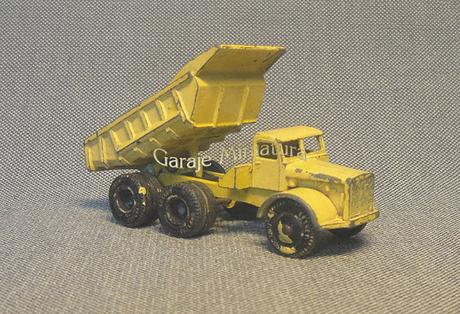 Euclid de Matchbox, un camión volcador para trabajar en canteras Euclid de Matchbox, un camión volcador para trabajar en canteras
