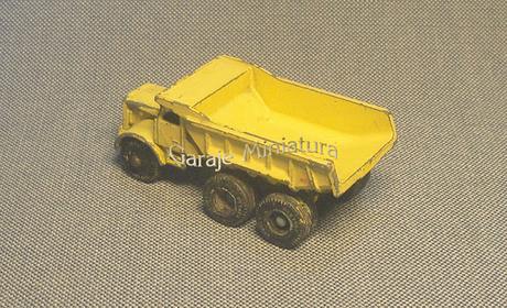 Euclid de Matchbox, un camión volcador para trabajar en canteras Euclid de Matchbox, un camión volcador para trabajar en canteras