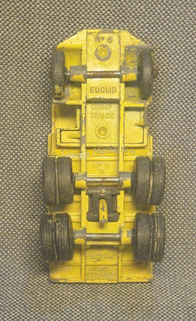 Euclid de Matchbox, un camión volcador para trabajar en canteras Euclid de Matchbox, un camión volcador para trabajar en canteras