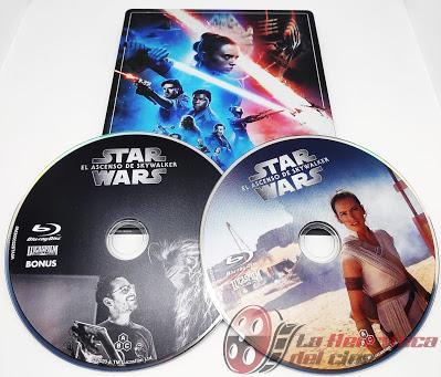 Star Wars, El ascenso de Skywalker; Fotoreportaje edición steelbook
