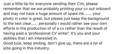 Curriculum Vitae. Por qué es TAN importante.