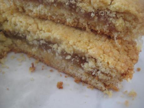 TARTA DE CABELLO DE ÁNGEL ELABORADA CON CRUMBLE