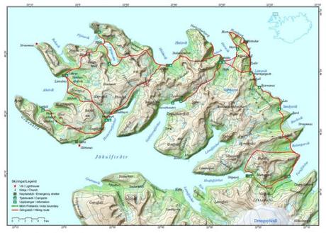 Península y parque natural Hornstrandir, en los Fiordos del Oeste