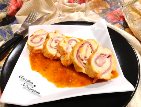 PECHUGAS DE POLLO RELLENAS AL HORNO