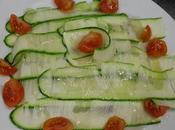 Carpaccio pepino cherry