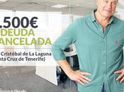 Repara Deuda cancela 9.500 Cristóbal Laguna (Tenerife) Segunda Oportunidad