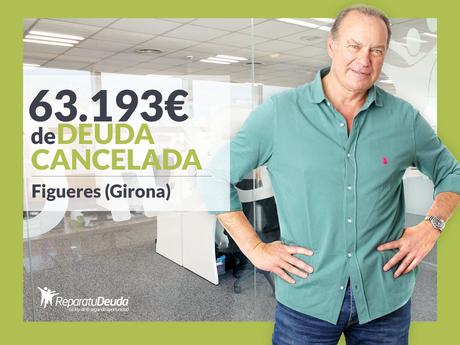 Repara tu Deuda cancela 63.193? en Figueres (Girona) con la Ley de la Segunda Oportunidad