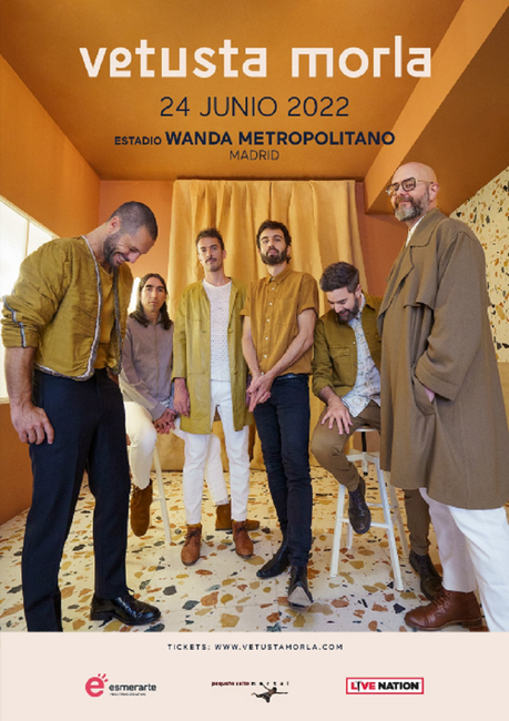Precios de las entradas para Vetusta Morla en el Wanda Metropolitano