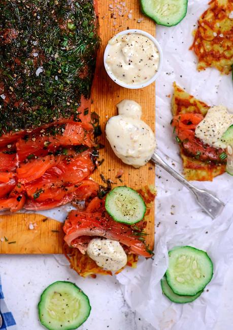 Gravlax o salmón marinado