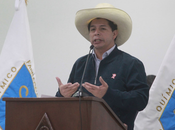 Pedro Castillo: educación desafío todos peruanos