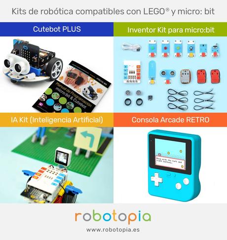 Nuevos kits de robótica compatibles con micro:bit para usar en el aula