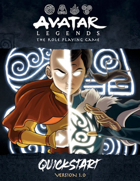 Primeras impresiones de  Avatar Legends: The Roleplaying Game Quickstarter V 1.0