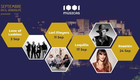 Septiembre en el Generalife: conciertos y entradas