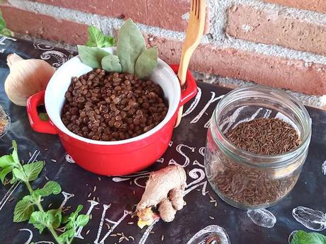 COCINAR CON OLLA LENTA: Lentejas Dupuy