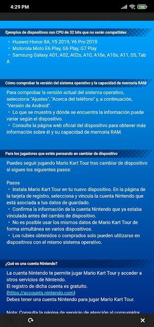 Mario Kart Tour perderá compatibilidad con algunos equipos Android en setiembre Mario Kart Tour perderá compatibilidad con algunos equipos Android en setiembre