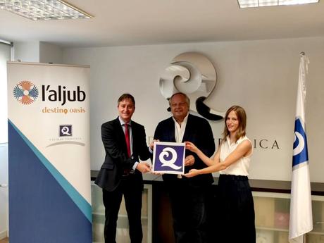 L’Aljub se convierte en el primer centro comercial en conseguir la Q de Calidad Turística