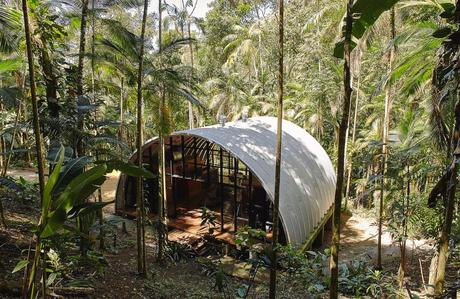 Una casa inmersa en la naturaleza Brasilera: una Estructura Llamada Casa Arca 1 Una casa inmersa en la naturaleza Brasilera: una Estructura Llamada Casa Arca 1