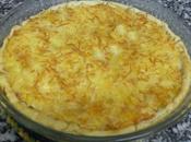 Quiche puerro, queso jamón cocido