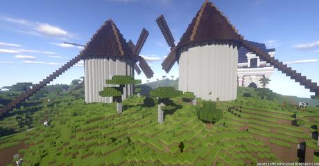 Réplica Minecraft de Molinos basados en los de Consuegra, Campo de Criptana y Alcázar de San Juan. Réplica Minecraft de Molinos basados en los de Consuegra, Campo de Criptana y Alcázar de San Juan.