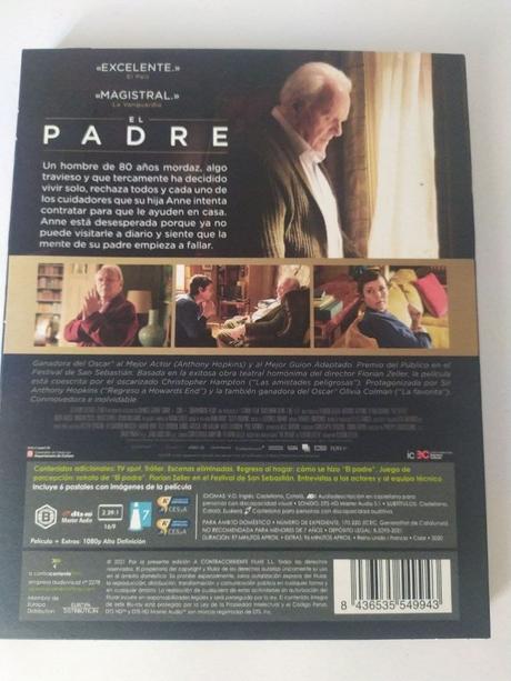 Review en blu-ray de El padre
