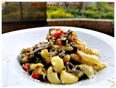 Pasta con verduras