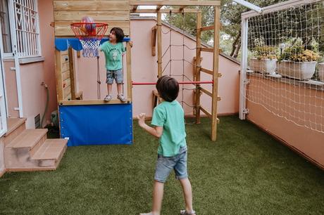 Parques infantiles de madera con diseño personalizado