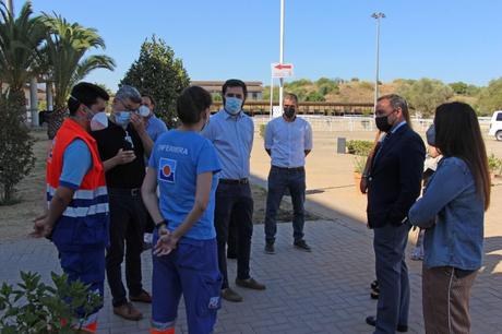 Continúa la vacunación contra la COVID-19 en las instalaciones municipales del Gran Hipódromo de Andalucía