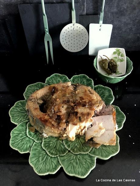 Bonito del Cantábrico Asado y Salsa de Tomate con Albahaca Bonito del Cantábrico Asado y Salsa de Tomate con Albahaca