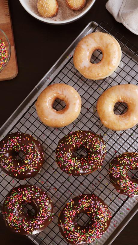 donas caseras donuts doughnut bites holes homero