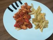 Pechugas pollo chilindrón