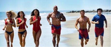 Nueva película de los vigilantes de la playa con Dwayne Johnson (la roca) vigilantes de la playa