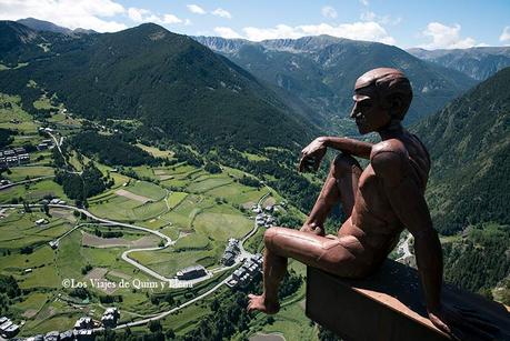 Mirador del Roc del Quer en Andorra con niños