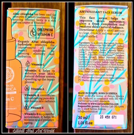 I like... Vitamin C Antioxidant Face Serum de Oblepikha C-Berrica Professional I like... Vitamin C Antioxidant Face Serum de Oblepikha C-Berrica Professional