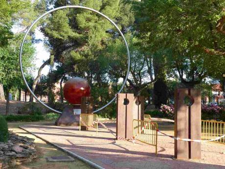 Paseo del Sistema Solar en Manzanares