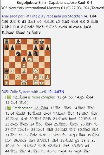 Lasker, Capablanca y Alekhine o ganar en tiempos revueltos (105)