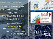 Convocatoria Abierta para Formación Grupo Estudiantil IAPG-Perú