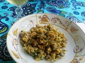 Pasta mantequilla sardinas alcaparras