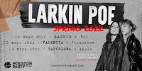 Conciertos en España en 2022 en Larkin Poe