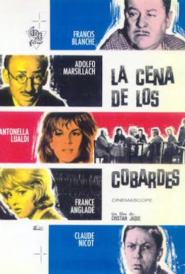 CENA DE LOS COBARDES, LA (Repas des fauves, les) (Francia, España, Italia; 1964) Drama, Intriga CENA DE LOS COBARDES, LA (Repas des fauves, les) (Francia, España, Italia; 1964) Drama, Intriga