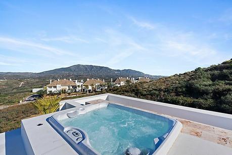 delikatissen villa lujo costa del sol terrace with jacuzzi and amazing views nueva construcción malaga newly built villa costa del sol modern interiors luxurious home house with social areas house with private pool electric car station contemporary interiors bedroom with ensuite bathroom delikatissen villa lujo costa del sol terrace with jacuzzi and amazing views nueva construcción malaga newly built villa costa del sol modern interiors luxurious home house with social areas house with private pool electric car station contemporary interiors bedroom with ensuite bathroom