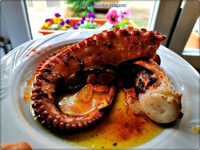 Patas de pulpo a la plancha Patas de pulpo a la plancha