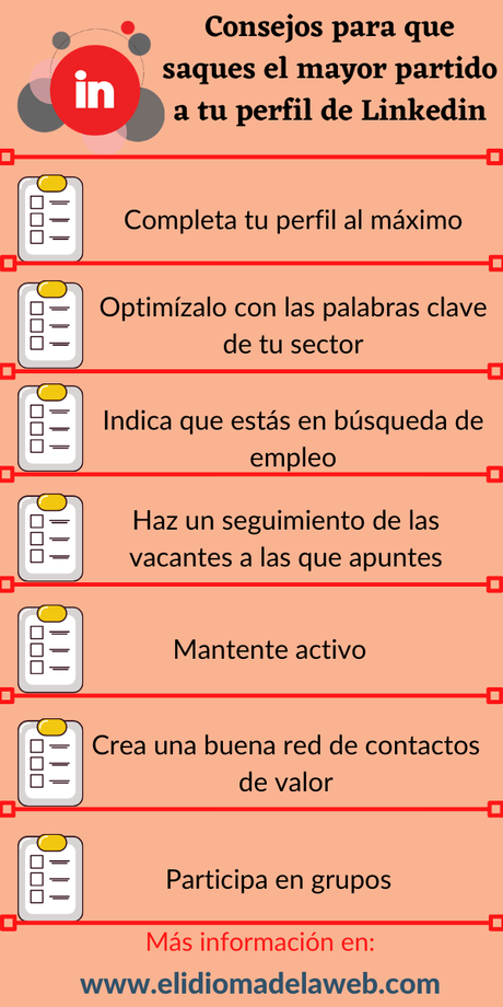 Consejos para que tu perfil de Linkedin destaque si quieres encontrar empleo Consejos para que tu perfil de LinkedIn destaque