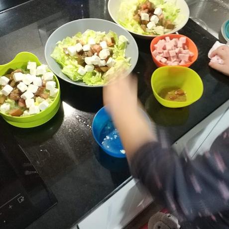cocinar con niños