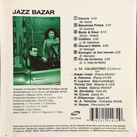 Willy Crook & Funky Torinos - Eco + Valentino Jazz Bazar (1998)