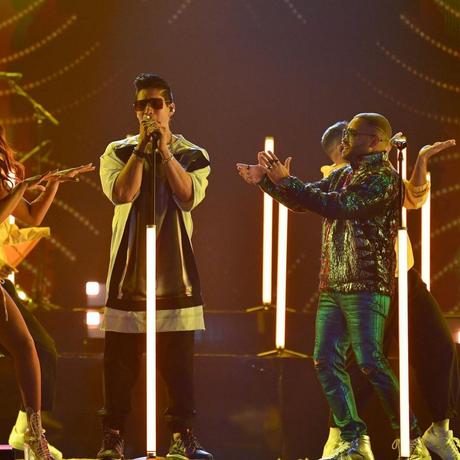 Chyno y Nacho se reencontraron en los Premios Juventud