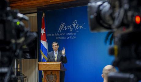 Canciller cubano responsabiliza al Gobierno de EE. UU. de inaceptables acciones injerencistas
