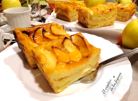 TARTA DE MANZANA CON PAN DE MOLDE ¡Para chuparse los dedos!